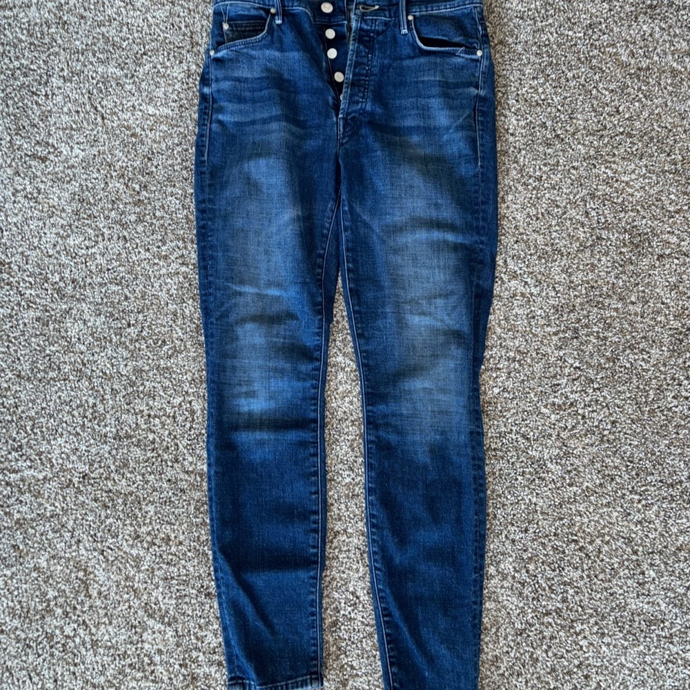 MOTHER the stunner ankle jeans